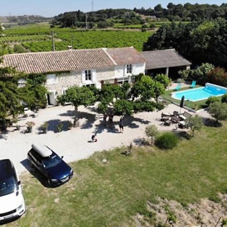 Mas 19E Entierement Climatise Avec Piscine A Usage Exclusif Roquemaure  Luaran gambar